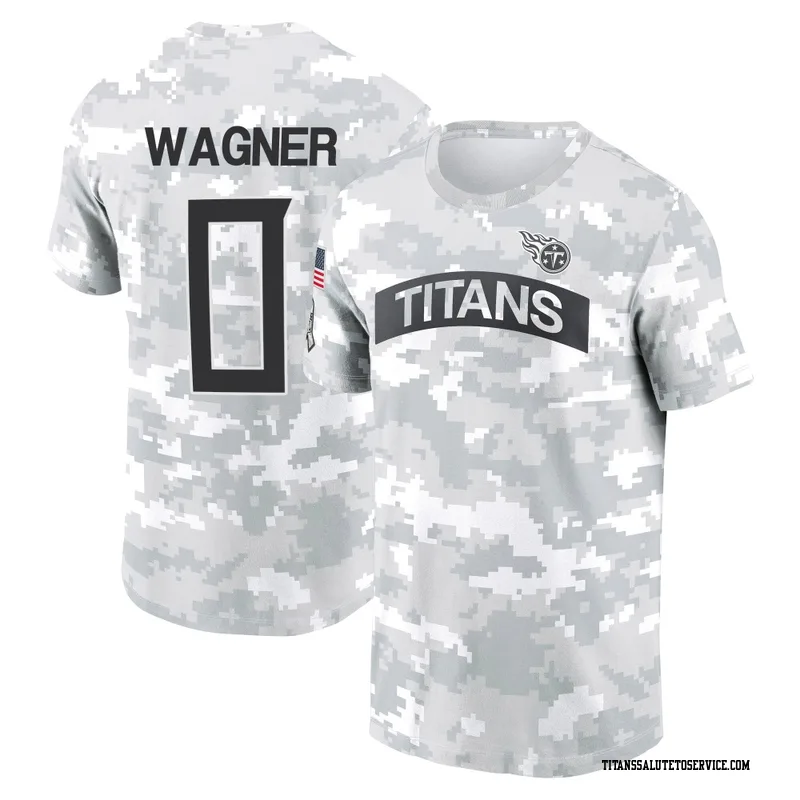 Men's Aamil Wagner Tennessee Titans Camo Arctic 2024 Salute to Service Performance T-Shirt