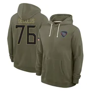 Men's Austin Deculus Tennessee Titans Olive 2025 Salute to Service Hoodie