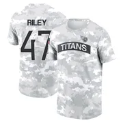 Men's Cam Riley Tennessee Titans Camo Arctic 2024 Salute to Service Performance T-Shirt