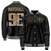 Men's Jackie Marshall Tennessee Titans Black Salute to Service Sideline Performance Jacket