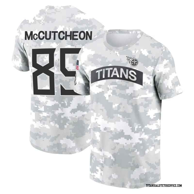 Men's Lance McCutcheon Tennessee Titans Camo Arctic 2024 Salute to Service Performance T-Shirt