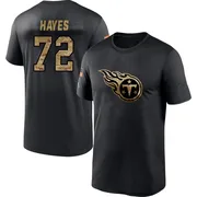 Men's Ryan Hayes Tennessee Titans Black 2020 Salute To Service Performance T-Shirt