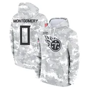 Men's Tyren Montgomery Tennessee Titans Camo Arctic 2024 Salute to Service Club Fleece Pullover Hoodie