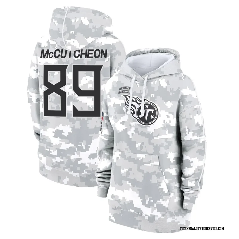 Women's Lance McCutcheon Tennessee Titans Camo Arctic 2024 Salute to Service Club Fleece Pullover Hoodie
