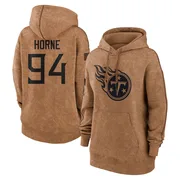 Women's Timmy Horne Tennessee Titans Brown 2023 Salute To Service Pullover Hoodie