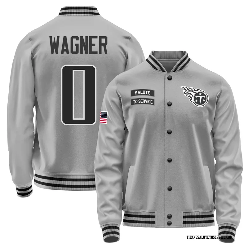 Youth Aamil Wagner Tennessee Titans Gray Salute to Service Performance Jacket