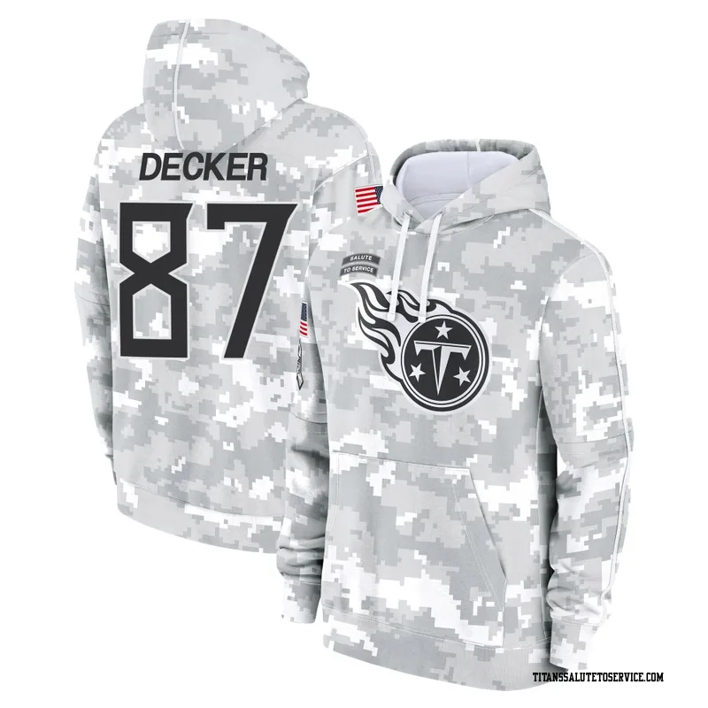 Eric Decker Salute to Service Hoodies T Shirts Titans Store