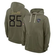 Youth K.J. Osborn Tennessee Titans Olive 2025 Salute to Service Hoodie