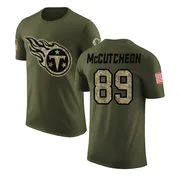 Youth Lance McCutcheon Tennessee Titans Legend Olive Salute to Service T-Shirt