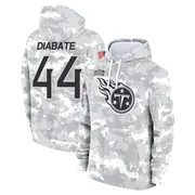 Youth Mohamoud Diabate Tennessee Titans Camo Arctic 2024 Salute to Service Club Fleece Pullover Hoodie
